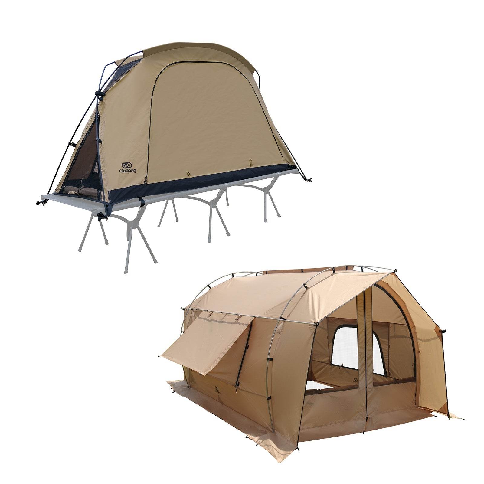 タイムセール中】GOGlamping SKY EYE CT 自立式 コットテント TC