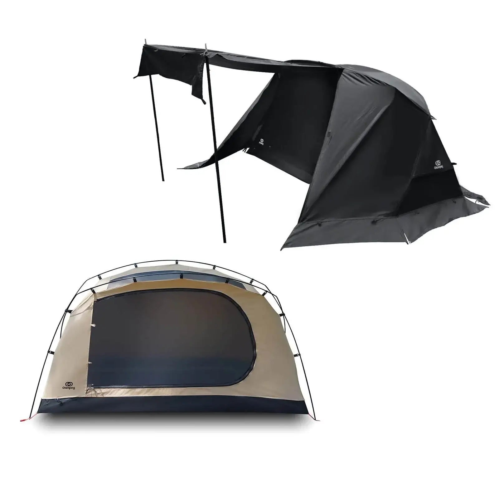 Goglamping　SKY EYE CT ＆ 専用フライシートセットおまけ付き GOGlamping SKY EYE CT 自立式 コットテント TC & フライシート