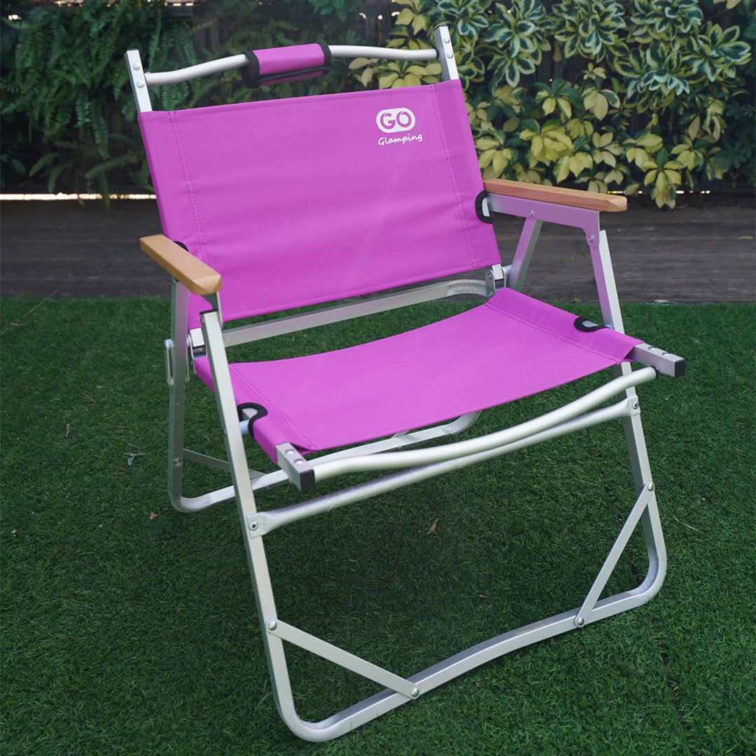 【年中最大Prime Day Sale】【35％OFF】アルミ製 アウトドア 折りたたみ チェア - GOGlamping