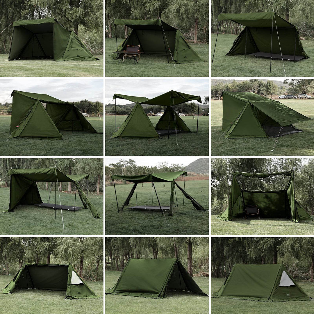 【年中最大Prime Day Sale】【特価41680円】超パップテント セット 　8点 - GOGlamping