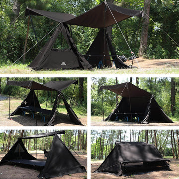 応援セール】【特価41680円】超パップテント セット 8点 – GOGlamping