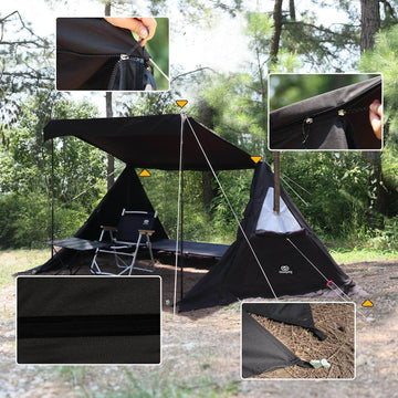 Prime Day】【特価39980円】 パップテント セット 8点 – GOGlamping