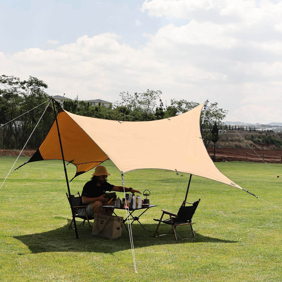 【絶版品】山帆 ヘキサタープ TC 4.2ＭＸ4.1Ｍ - GOGlamping