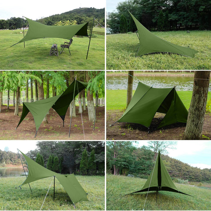 【絶版品】山帆 ヘキサタープ TC 4.2ＭＸ4.1Ｍ - GOGlamping