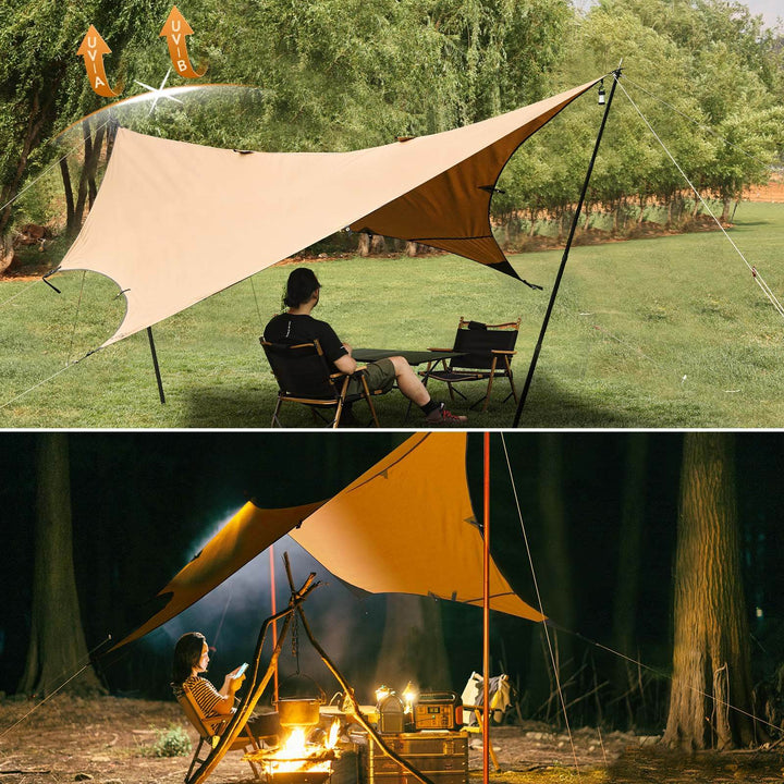 【絶版品】山帆 ヘキサタープ TC 4.2ＭＸ4.1Ｍ - GOGlamping