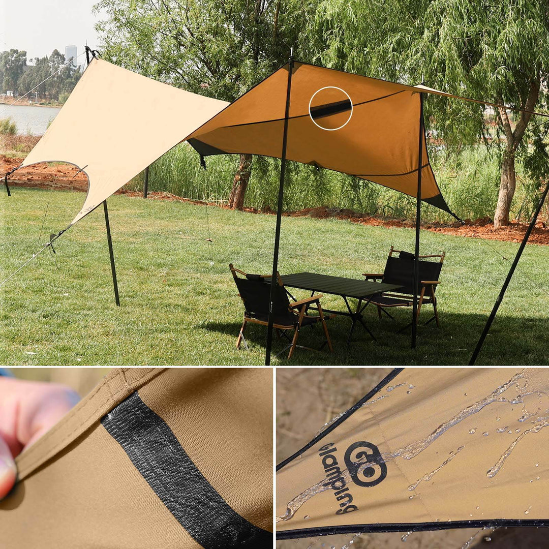 【絶版品】山帆 ヘキサタープ TC 4.2ＭＸ4.1Ｍ - GOGlamping
