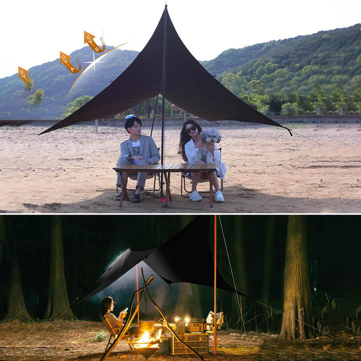 【絶版品】山帆 ヘキサタープ TC 4.2ＭＸ4.1Ｍ - GOGlamping