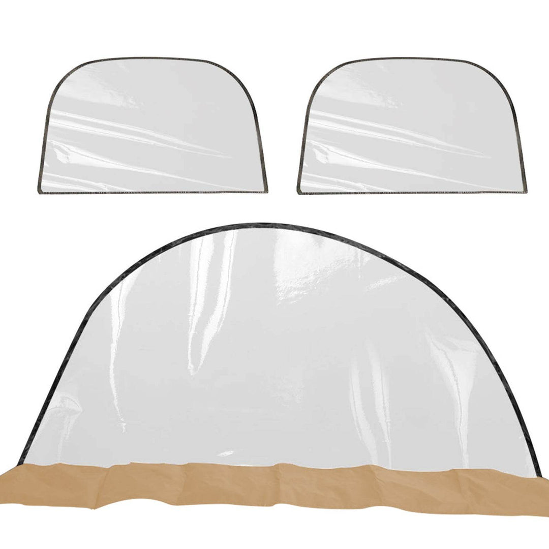 【セット入り】カヌー 自立式 トンネルテント専用 TPUドア&TPUウィンドウ - GOGlamping