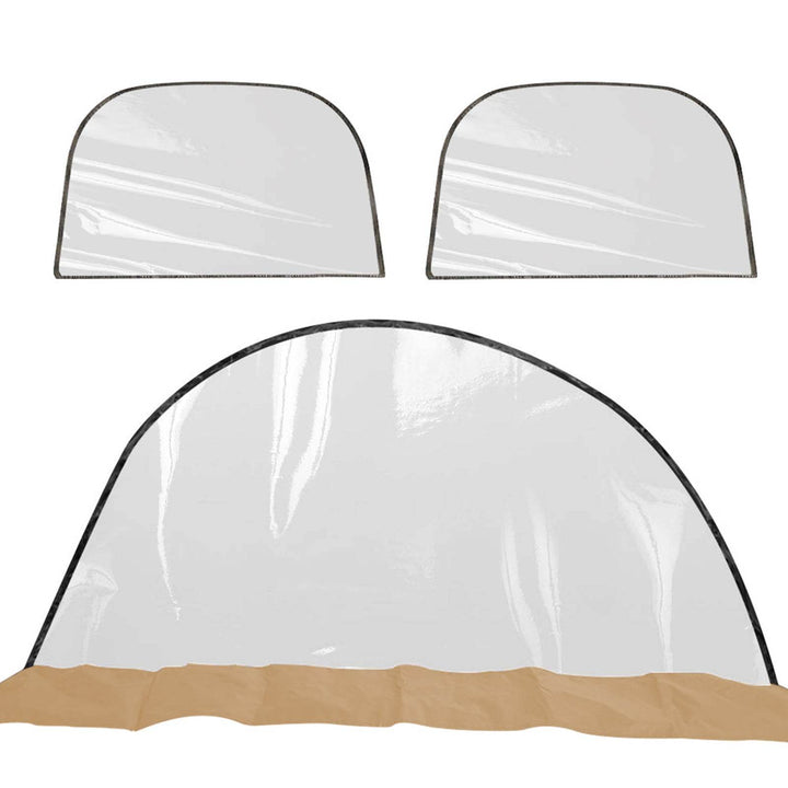 【セット入り】カヌー 自立式 トンネルテント専用 TPUドア&TPUウィンドウ - GOGlamping