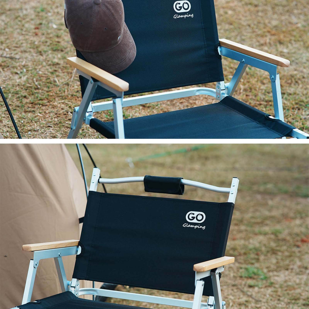 【特選セットセール】TSUBASA ヘキサタープ TC 4人用と アルミ製 アウトドア 折りたたみ チェア - GOGlamping