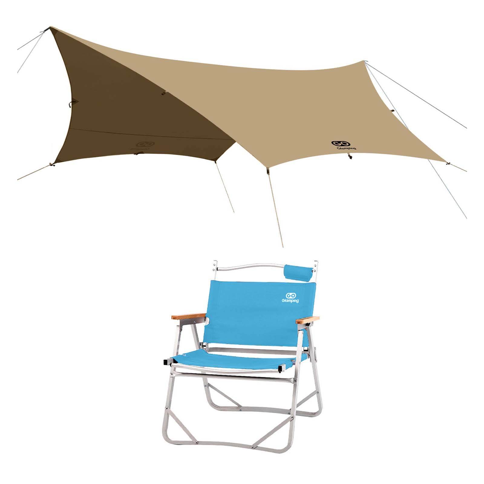 GOGlamping TSUBASA ヘキサタープTC タープ GOGlamping TSUBASA HEXA TARP TC FOR 4 PERSON *1 & ALUMINUM