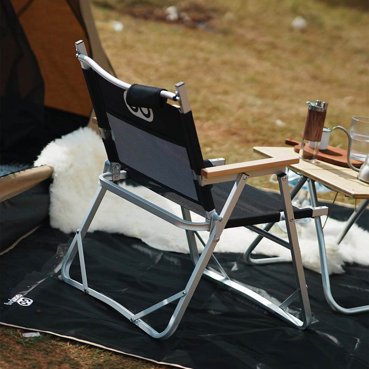 【特選セットセール】TSUBASA ヘキサタープ TC 4人用と アルミ製 アウトドア 折りたたみ チェア - GOGlamping