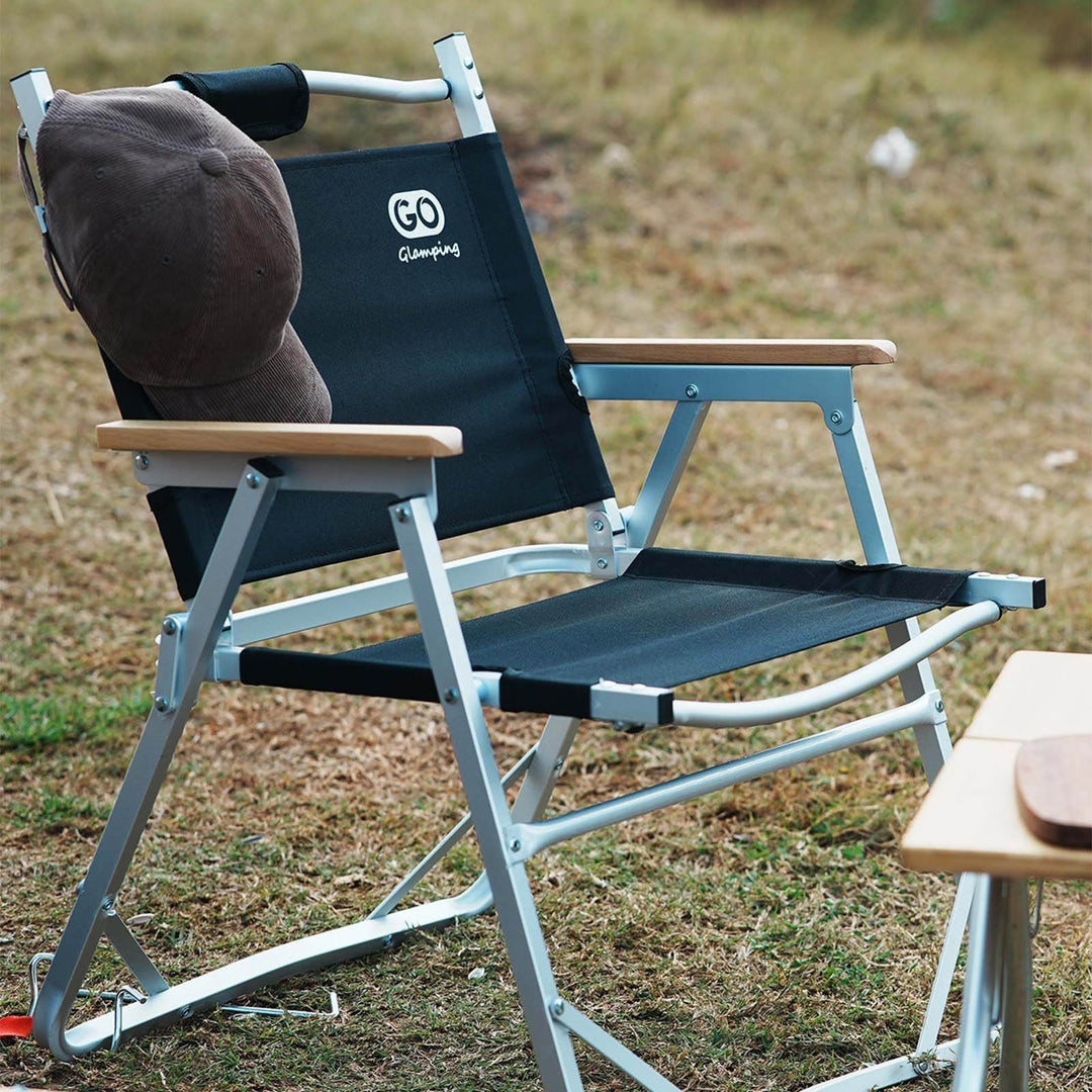【特選セットセール】TSUBASA ヘキサタープ TC 4人用と アルミ製 アウトドア 折りたたみ チェア - GOGlamping