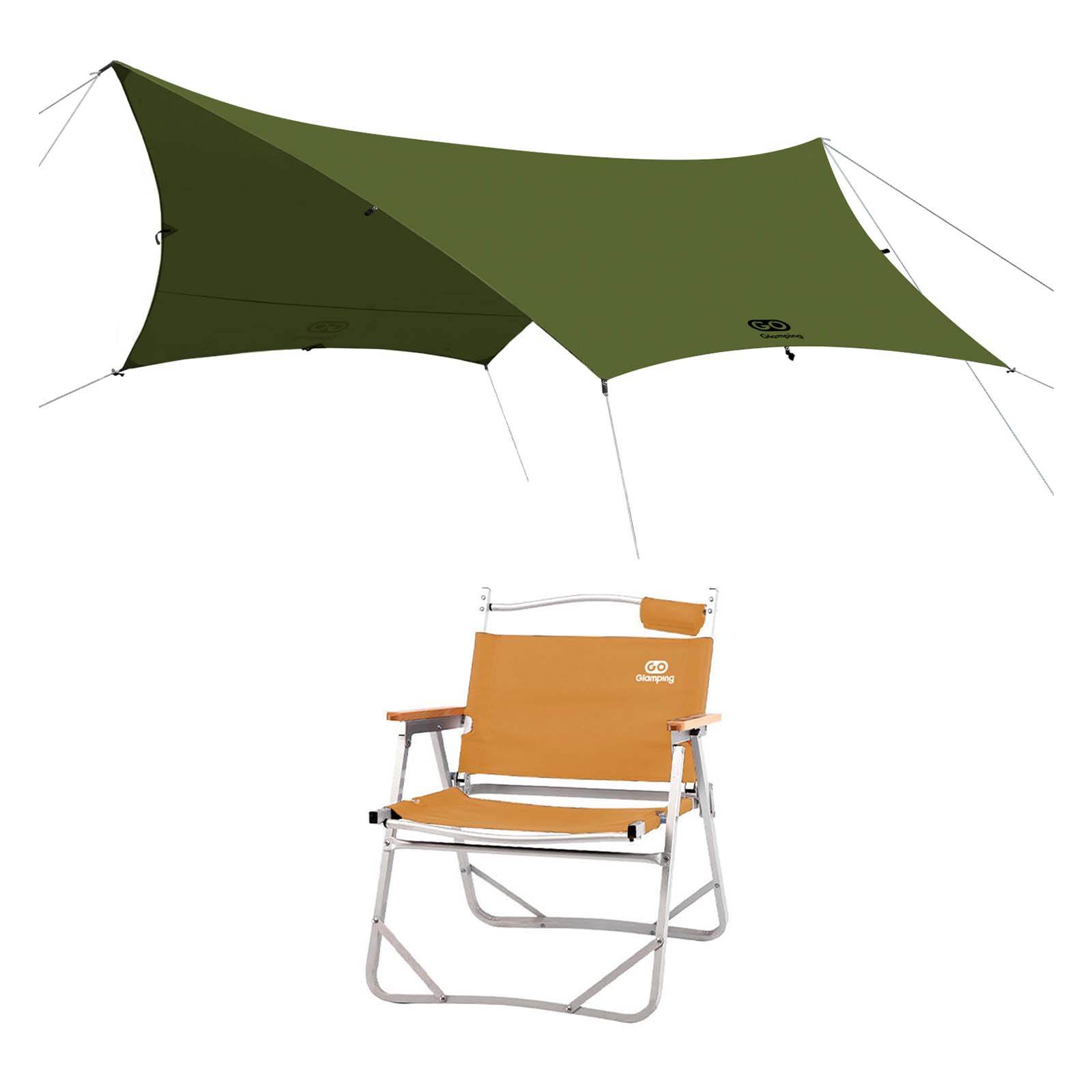 GOGlamping TSUBASA ヘキサタープ TC 4人用 GOGlamping TSUBASA HEXA TARP TC FOR 4 PERSON *1 & ALUMINUM