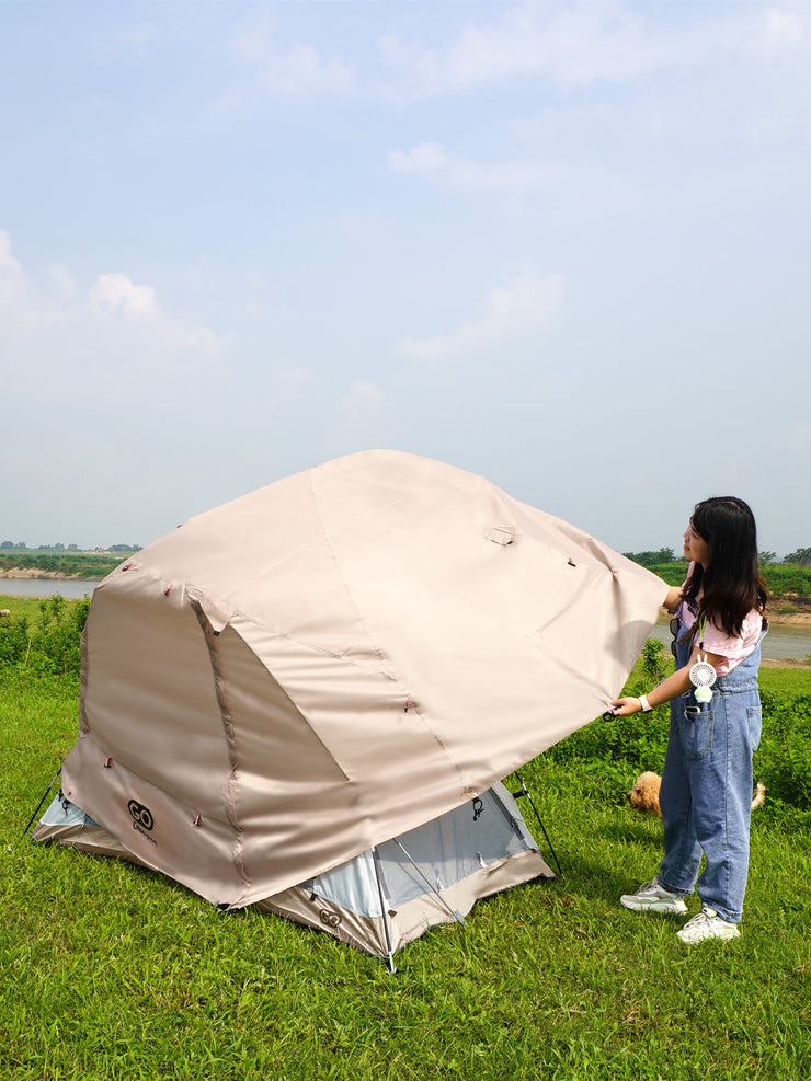 廃盤品30% OFF、在庫限り】GOGlamping STARRY ツーリングドームテント 